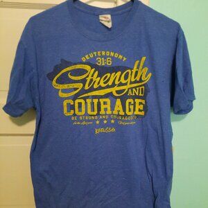 Kerusso Deut. 31:6 Strength and Courage T-shirt